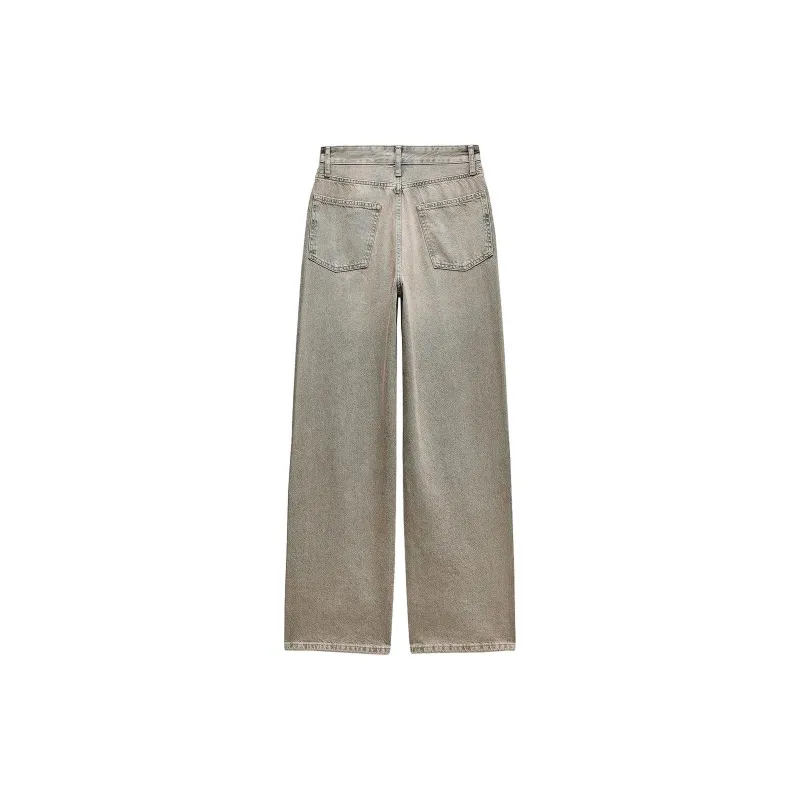 ZARA Jeans Women's Sand-1
