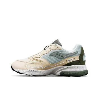 saucony 3D Grid Hurricane Premium 'Beige Green'