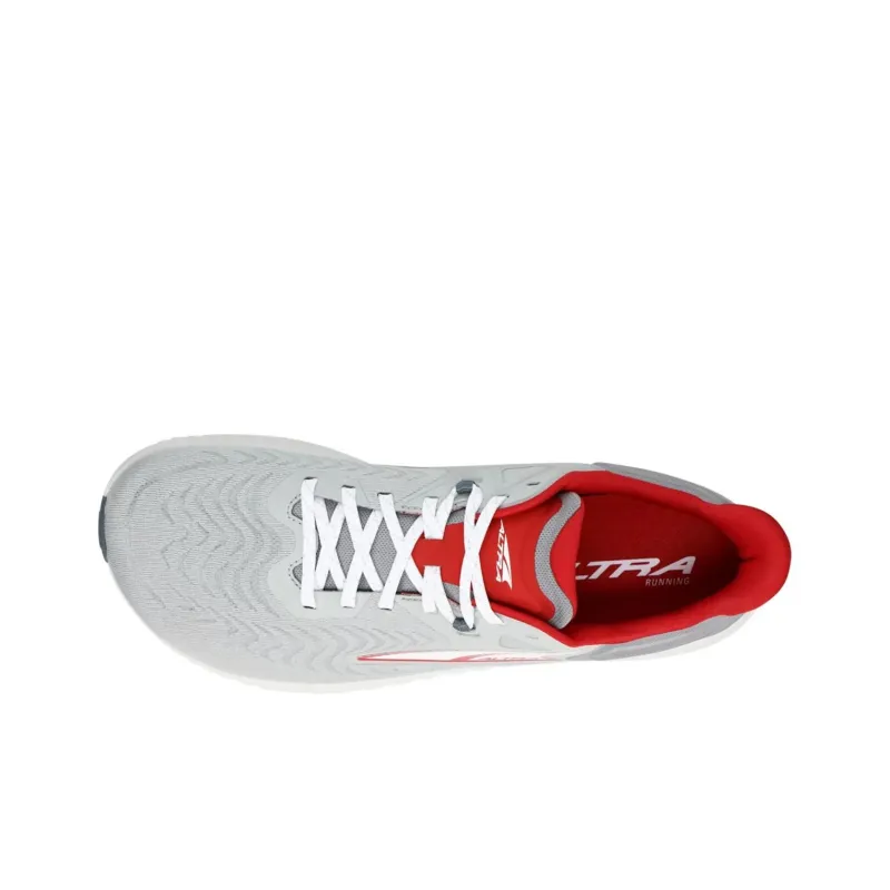 Altra Torin 7 Cushioning Anti Slip And Wear Resistant Low Top Running Shoes Men's Gray White Red-3