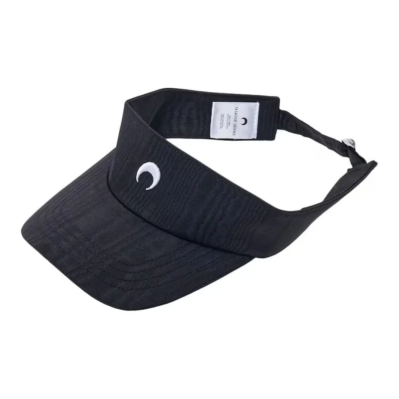 Marine Serre Polyester Sun Protection Hats Women's Black-0