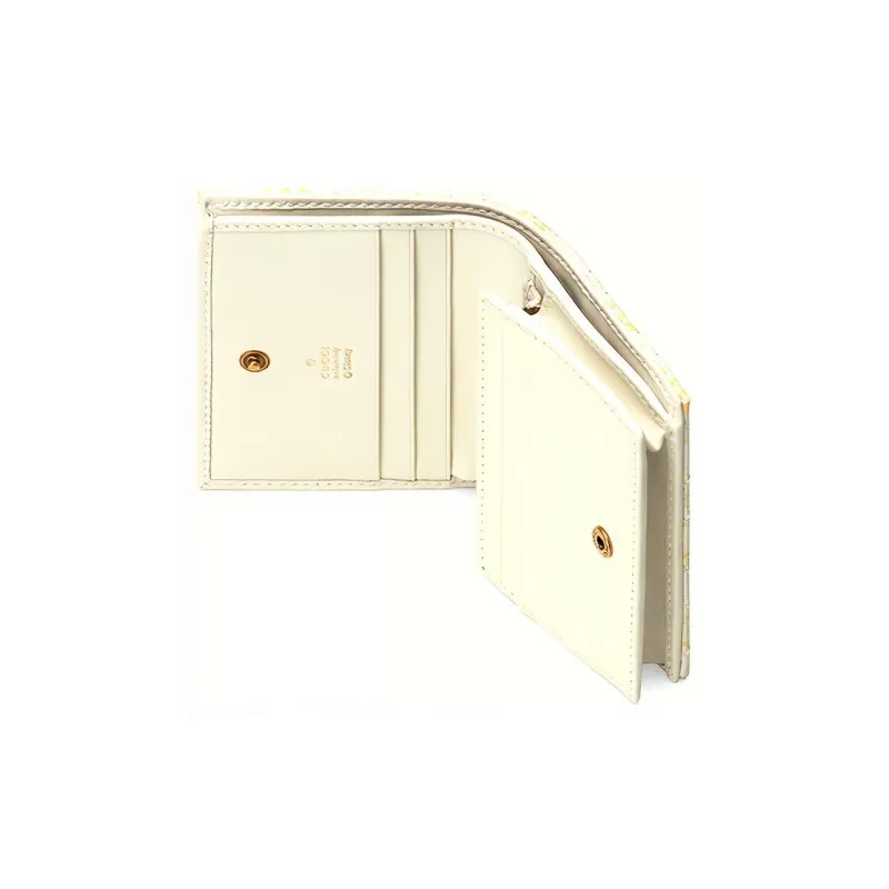 GUCCI GG Marmont Leather Wallets Card Holders Women's Ivory-3