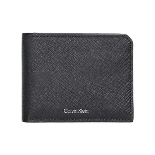 CK/Calvin Klein Leather Wallet Men's Black