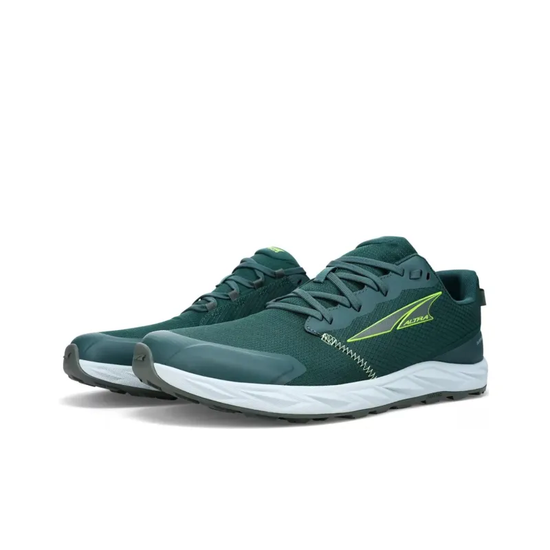 Altra Superior 6 Cushioning Anti-Slip And Wear-Resistant Low-Top Running Shoes Men's Green White-2