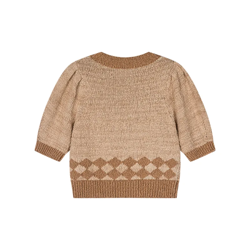 UOOYAA Knitwear Women's Brown-1
