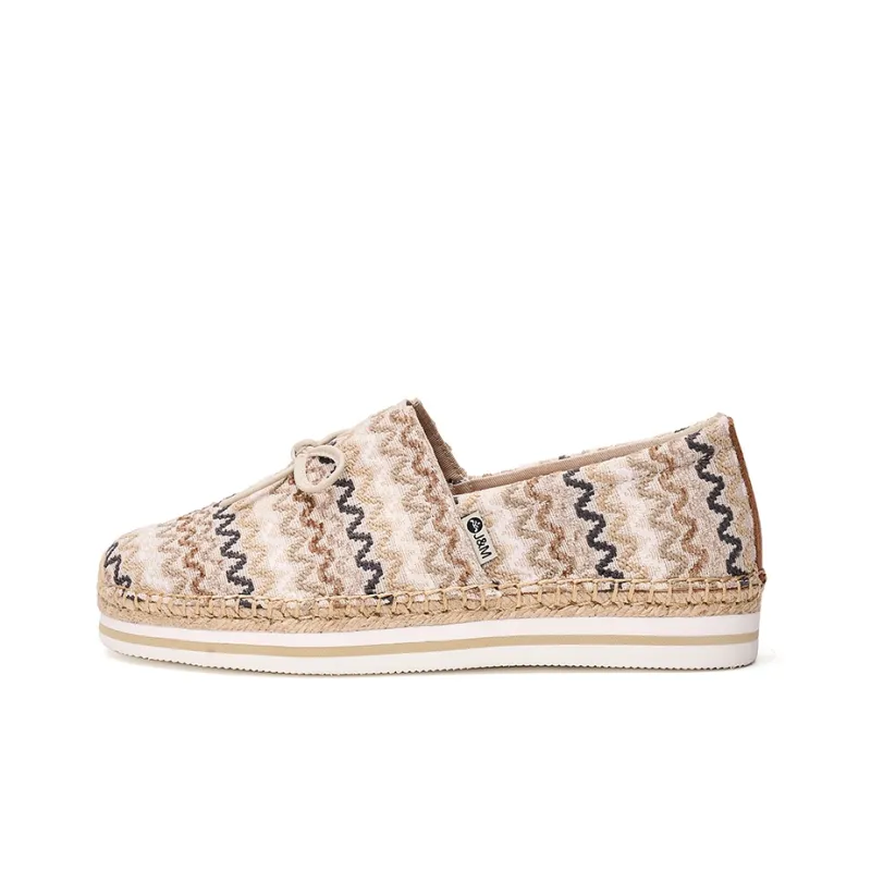 Joy&Mario Espadrilles Women's Beige/Red/Blue-0