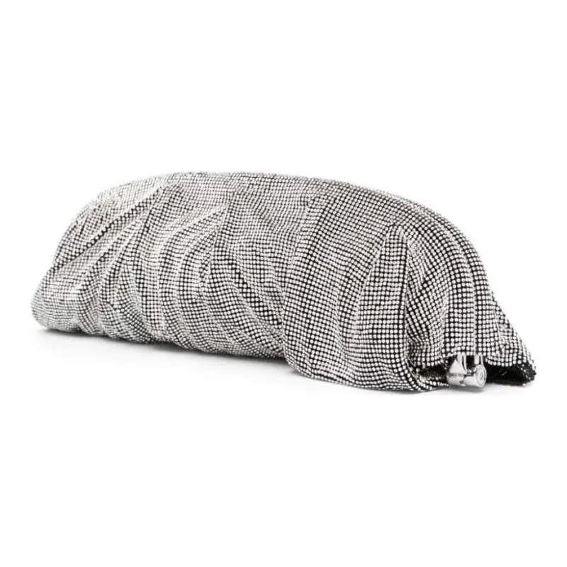 BENEDETTA BRUZZICHES Venus La Couchee Crystal-embellished Clutch-1
