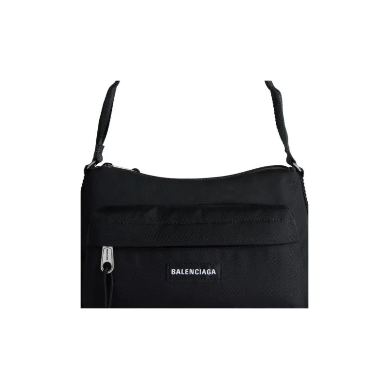 Balenciaga Explorer Fabric Handbag Shoulder Bag Men's Black-4