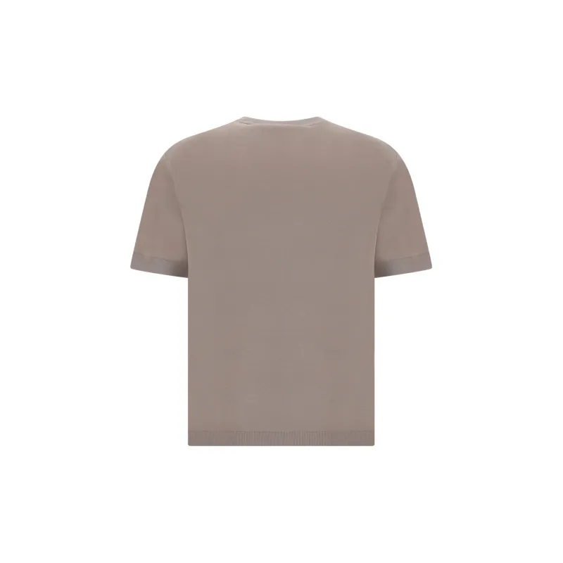 HERNO Short Sleeved Crewneck T Shirt-1