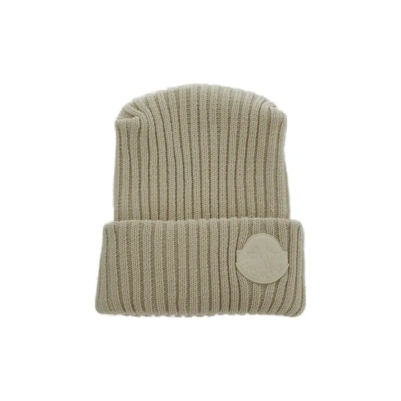 MONCLER GENIUS Moncler X Roc Nation By Jay Z Logo Patch Beanie-0