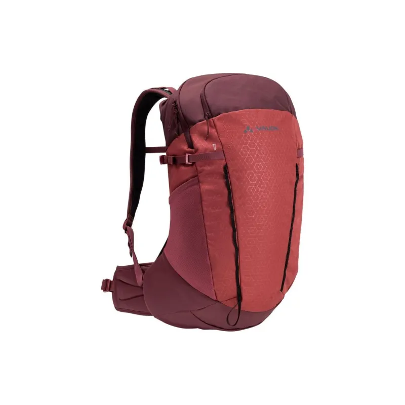 VAUDE Recycled Polyester Outdoor Hiking Bag Backpack Unisex Red-1