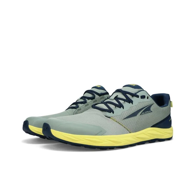 Altra Superior 6 Cushioning Anti-Slip And Wear-Resistant Low-Top Running Shoes Men's Gray Yellow Black-2
