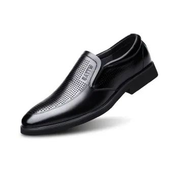Batotem Dress Shoes Men Low Top Black/Brown