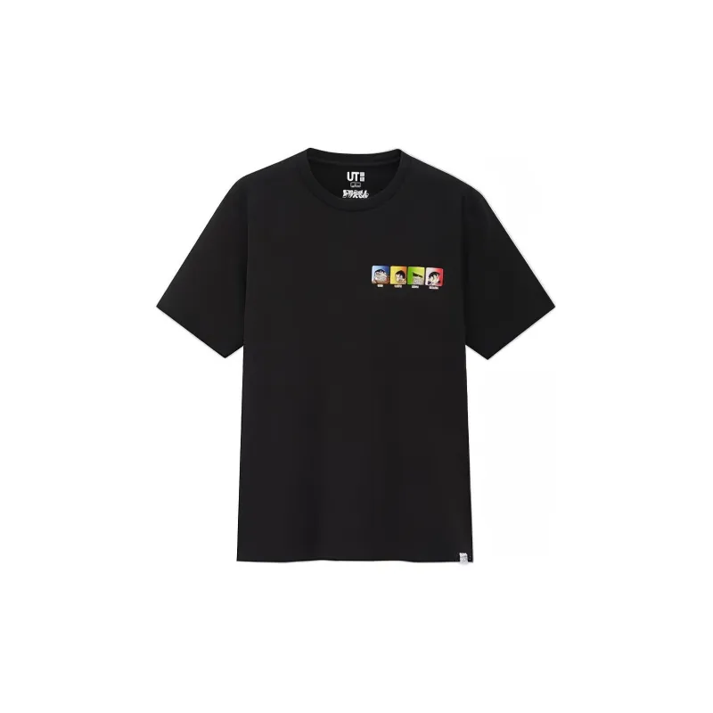 UNIQLO Regular T-Shirt Unisex Black-0