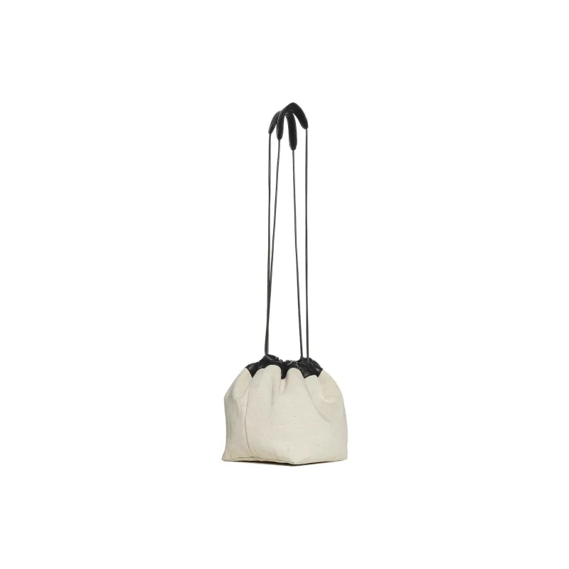 JIL SANDER Dumpling Drawstring Bucket Bag-5