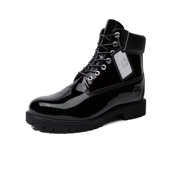 Timberland X Veneda Carter 6 Inch Boots 'Black Patent Leather'-1