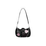 Heart Butterfly Black