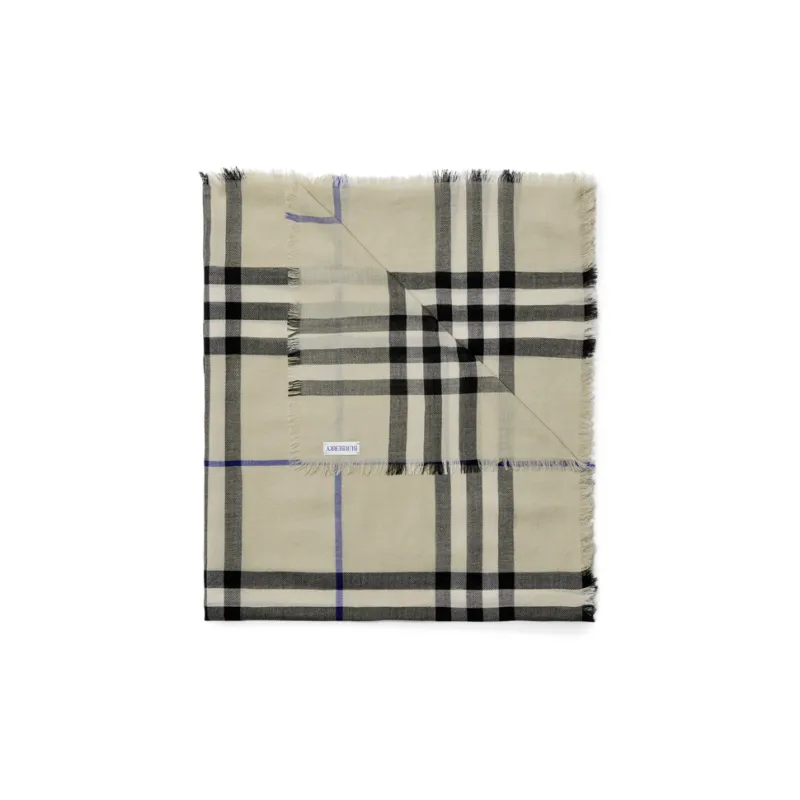 Burberry Vintage Check Wool Scarf-1