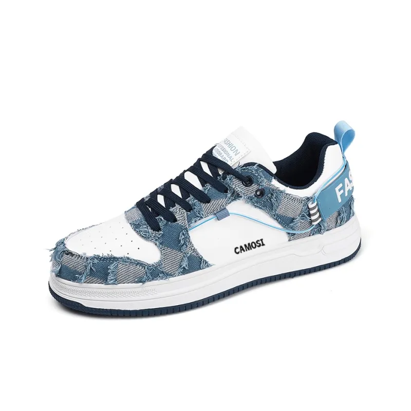 CAMOSI Slip-Resistant Low-Top Skateboard Shoes Unisex-13