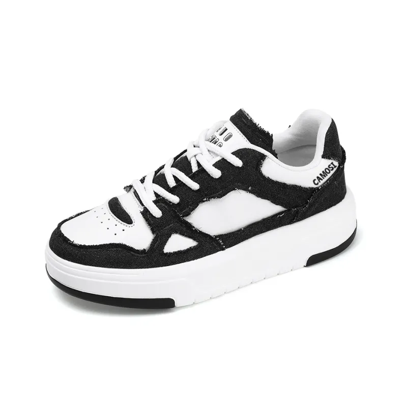 CAMOSI Breathable Lightweight Height Increasing Low-Top Casual Shoes Men's-1