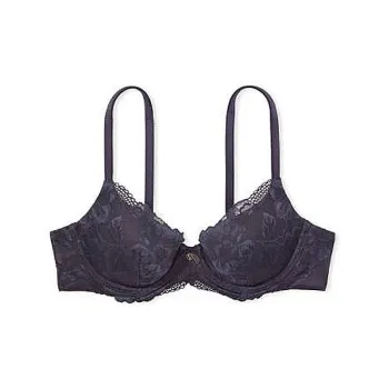 VICTORIA'S SECRET Bra Women's Gray Purple