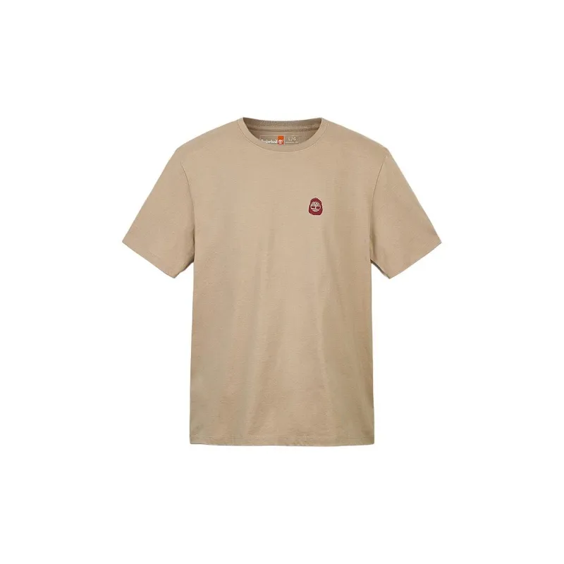 Timberland T Shirt Unisex Light Mud-1