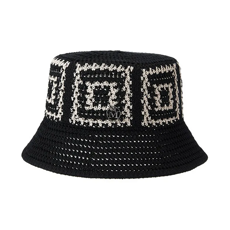 Maison Michel Axel Crochet Bucket Hat-0