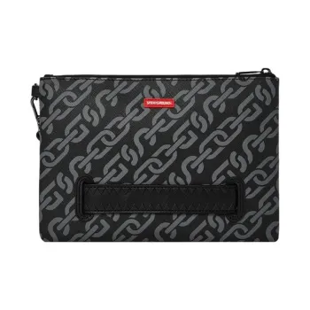 SPRAYGROUND Artificial Leather Wallet Unisex Black