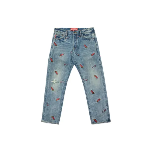 Ice Cream Jeans Unisex Blue