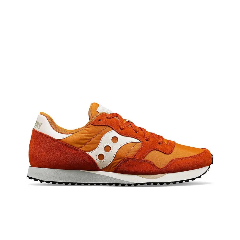 Saucony DXN Trainer Durable Breathable Low-Top Running Shoes Men's Orange-1