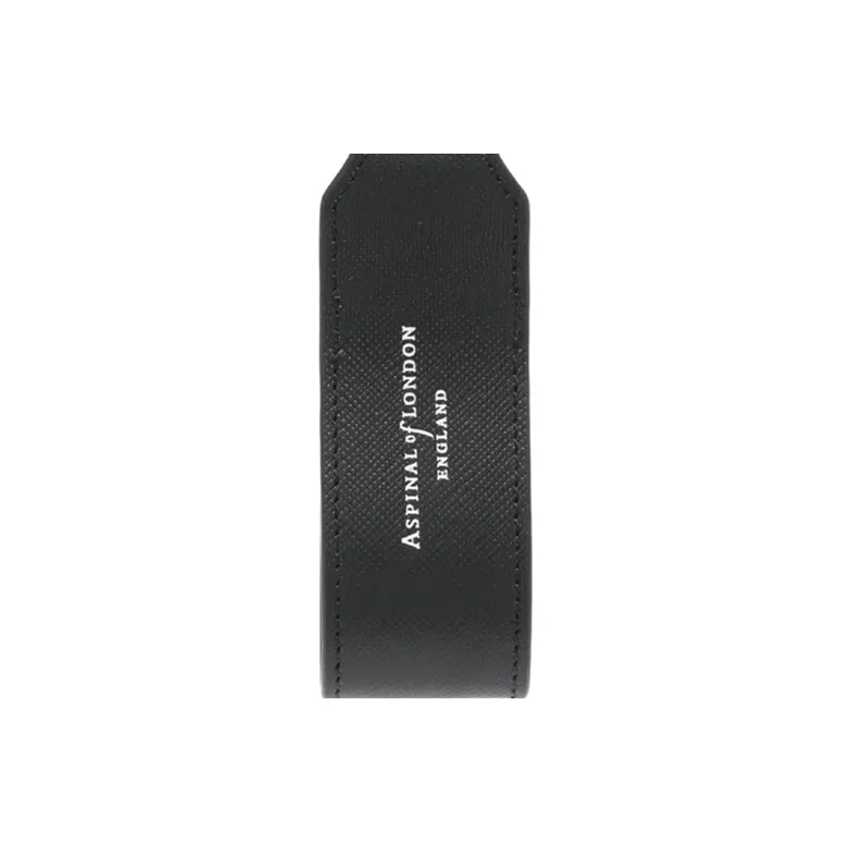 Aspinal Of London Leather Loop Keyring-2