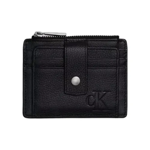 CK/Calvin YM0YM00313 Cow Leather Wallet Men's Black