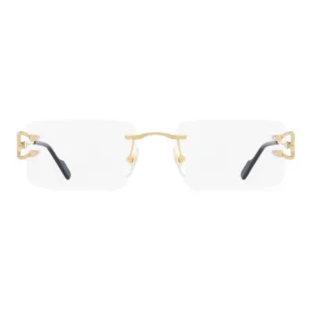 Cartier Rimless Rectangle frame Glasses