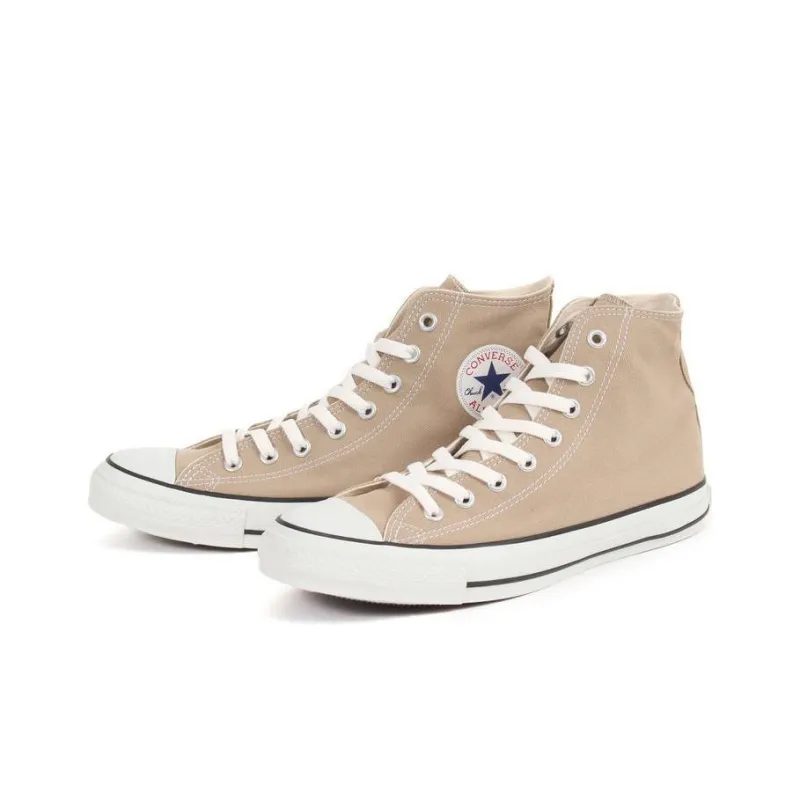 Converse Chuck Taylor All Star Anti Slip Wear Resistant High Top Canvas Shoes Unisex Brown White-1
