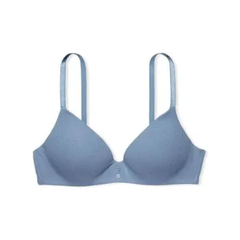 VICTORIA'S SECRET Bra Women's Washed Denim Blue