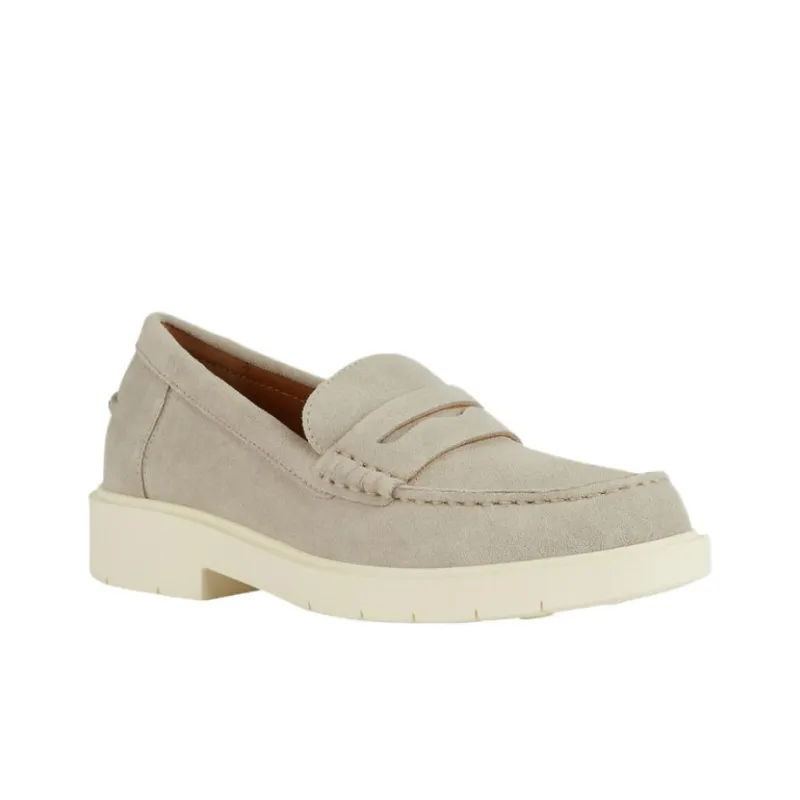 GEOX Loafers Women's Gray-2