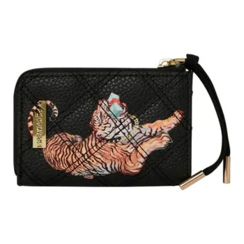 SPRAYGROUND PVC Wallet Unisex Black