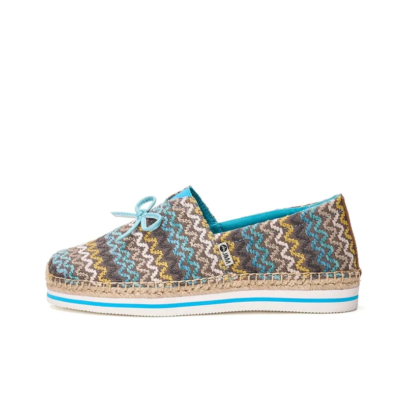 Joy&Mario Espadrilles Women's Beige/Red/Blue-16