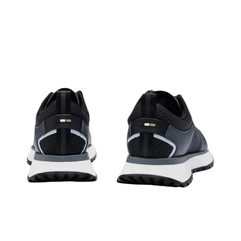 BOSS Panelled Mesh Sneakers-3