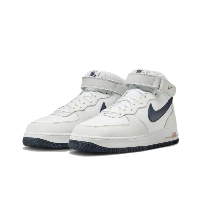 Nike Air Force 1 Mid '07 Lx 'Summit White Obsidian'-2