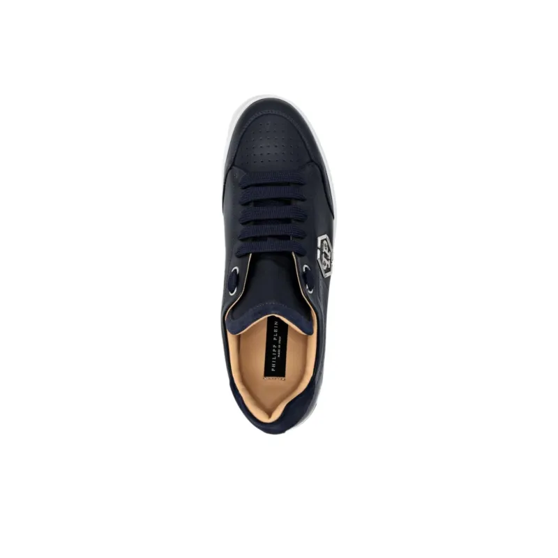 PHILIPP PLEIN Logo-appliqué Low-top Sneakers-4