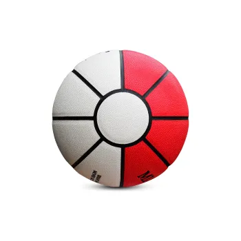 MIAOZUNG PU Basketball Red White Size 7 Training Match