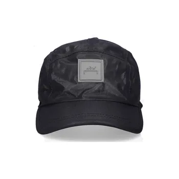 A COLD WALL* Nylon Baseball Caps Unisex Black