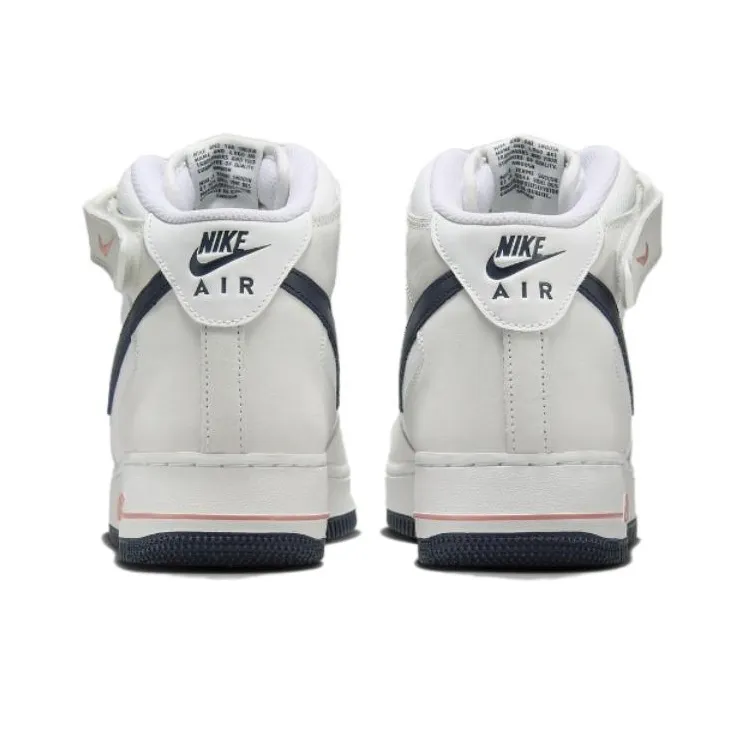Nike Air Force 1 Mid '07 Lx 'Summit White Obsidian'-4