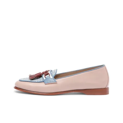 Santoni Loafers Women's Pink/Blue/Red