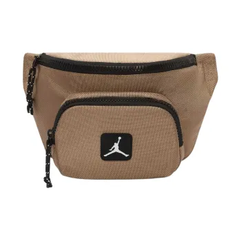 Jordan Polyester Crossbody Bag Sling Bag Fanny Pack Regular Unisex Dark Brown
