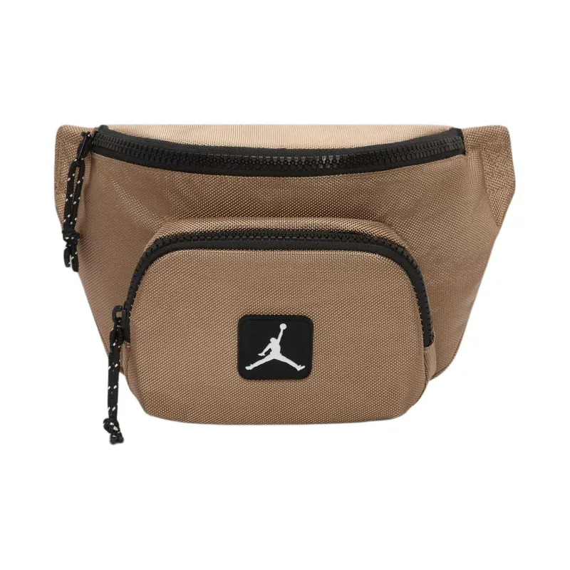 Jordan Polyester Crossbody Bag Sling Bag Fanny Pack Regular Unisex Dark Brown-0
