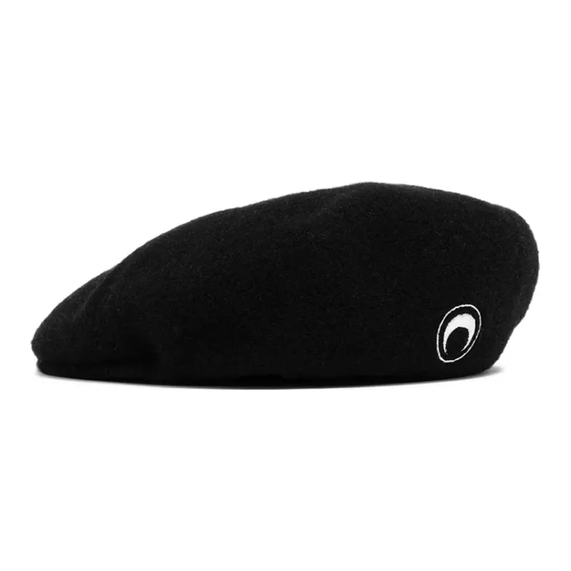 Marine Serre Berets Unisex Black-1