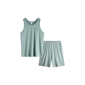 Xuan Liang Pajama Set Men's Pine Frost Green