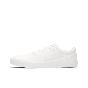 Nike Sb Charge Canvas Triple White