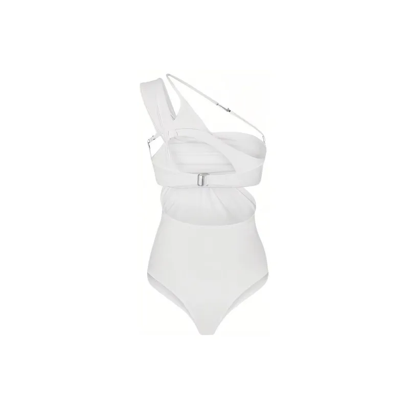 Nike X Nike Le Body Drapé Dress White-1